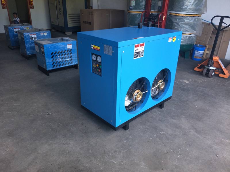 壓縮空氣冷凍式干燥機如何安裝符合需求?